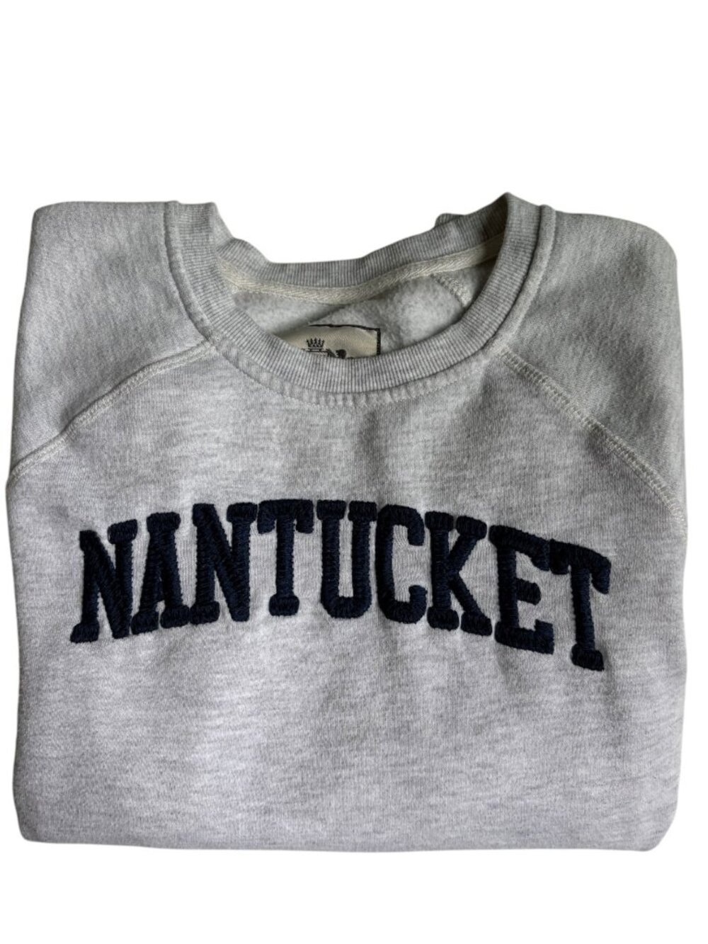 Campus Crew Nantuckett Crewneck Sweatshirt (Grey) - M